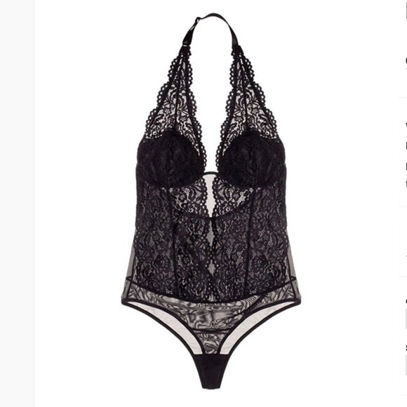 b. tempt'd by Wacoal Ciao Bella Thong Bodysuit (XL) - Picture 14 of 16